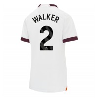 Dres Manchester City Kyle Walker #2 Preč pre Ženy 2023-24 Krátky Rukáv